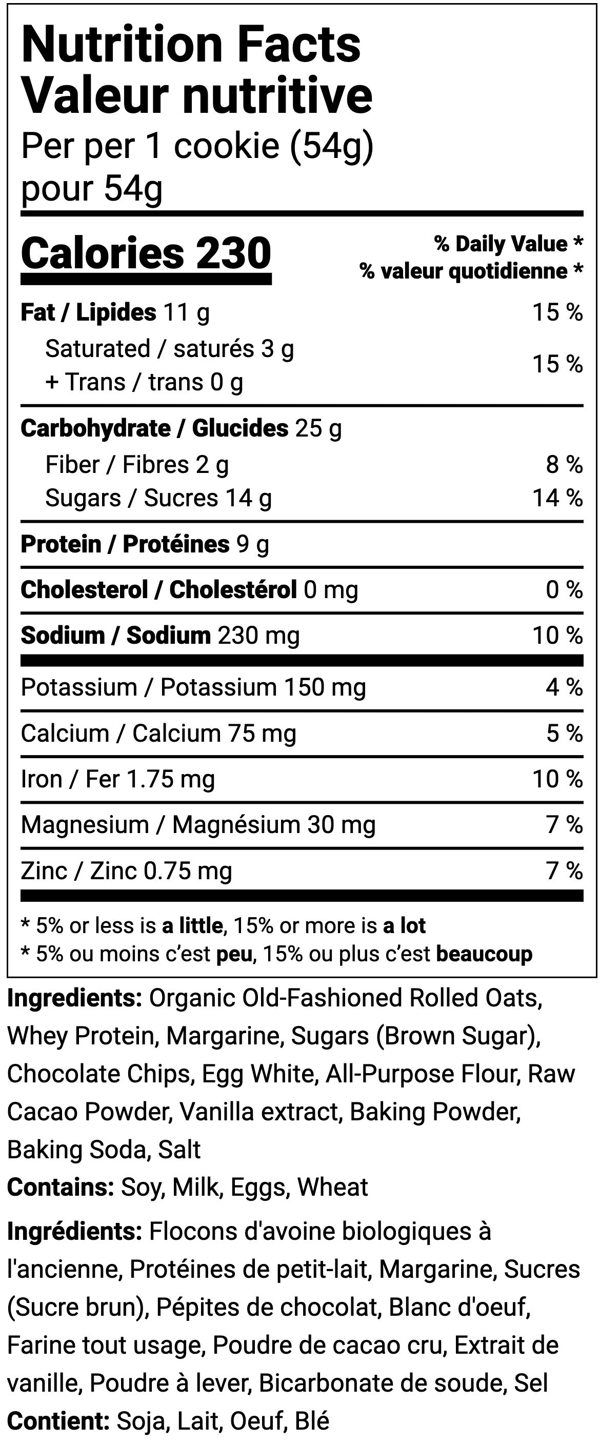 Fit Cookie Double Chocolate